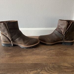 Teva Women's Rowena Buckle Ankle boot, Bison color, 11